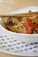 (Stir-fry z kurczakiem w pieprzu syczuańskim